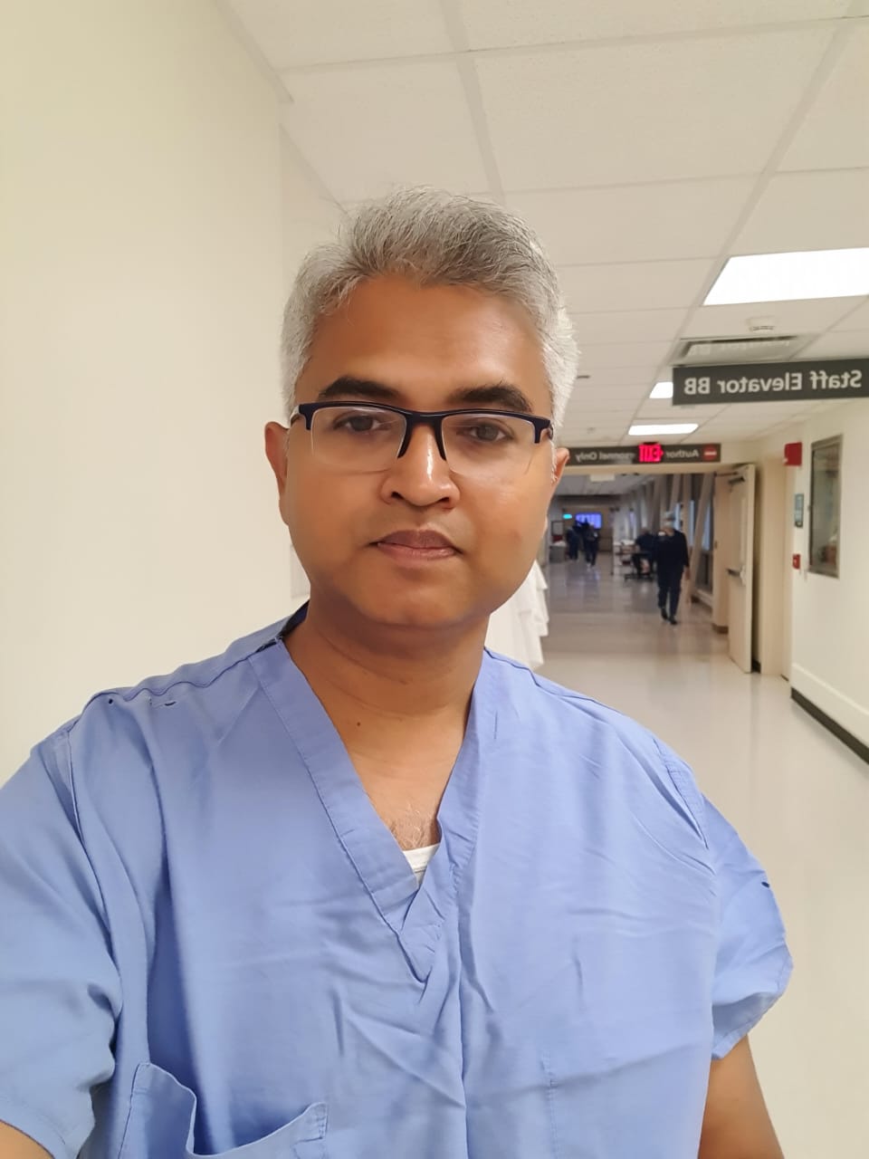 At operating theatre of MD Anderson Cancer Center, USA